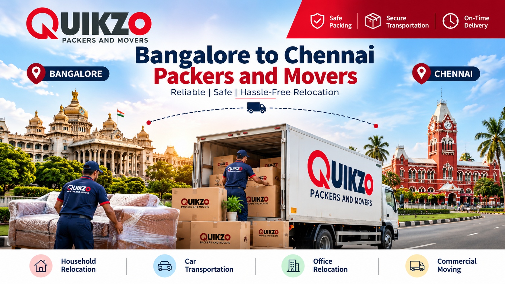 Bangalore to Chennai Packers and Movers